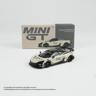 现货1:64 MiniGT 迈凯伦720S LBWk改装版TBC概念车车模