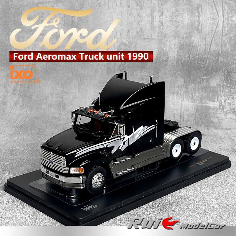 1:43 IXO福特Ford Aeromax Truck unit 1990合金拖头汽车模型摆件
