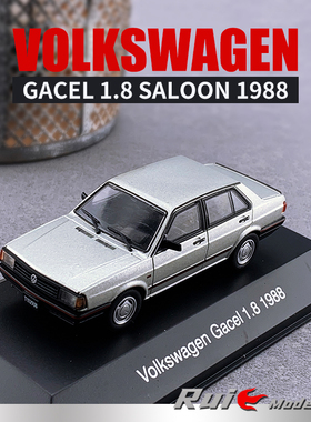 现货1:43 Altaya大众VW Gacel 1.8 Saloon 1988合金仿真汽车模型