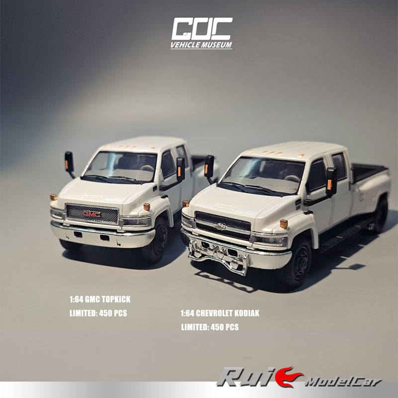1:64 GOC雪佛兰GMC Topkick经典美式巨型皮卡/旅途商务汽车模型