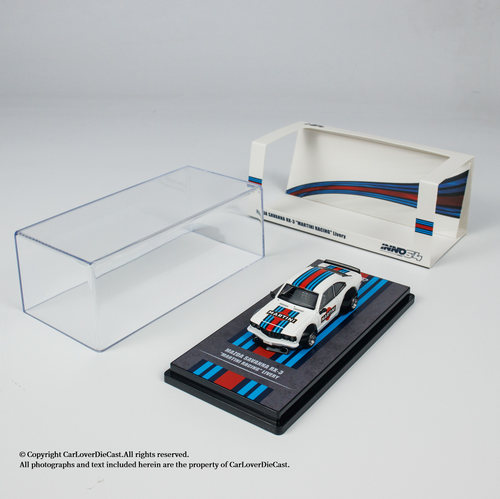 现货秒发1:64 INNO马自达萨维纳RX3马天尼赛车涂装版车模型收藏