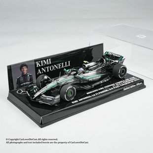 现货1:43 迷你切 奔驰AMG W16 安东內利澳洲/拉塞尔2025加拿大
