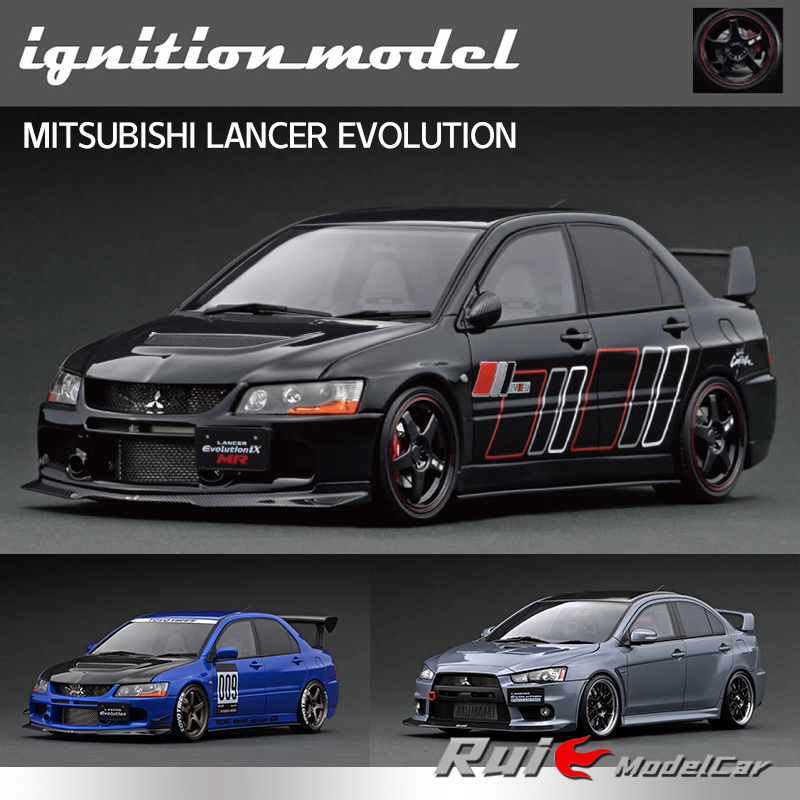 预1:18 IG-Model三菱蓝瑟 Lancer Evolution IX MR仿真汽车模型