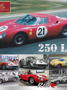 预1:18 CMC 250 LM 右舵赛车合金老爷车仿真汽车模型收藏摆件