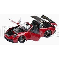 预1:18 保时捷原厂911 992-2 TARGA 4 GTS 2024合金车模收藏