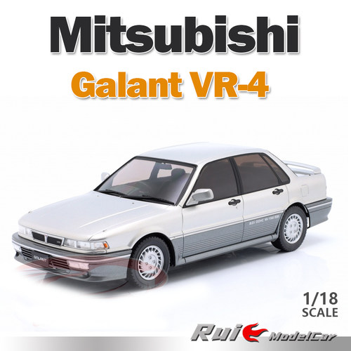 预1:18 IXO三菱Mitsubishi Galant VR-4 1987年款汽车模型收藏