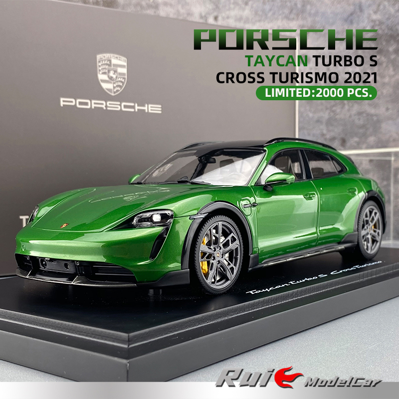 1:18德国保时捷原厂Taycan Turbo S Cross Turismo 2021汽车模型