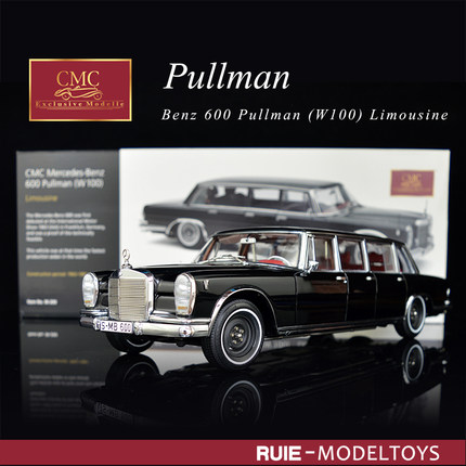 1:18 CMC 奔驰Benz 600 普尔曼Pullman W100 汽车模型