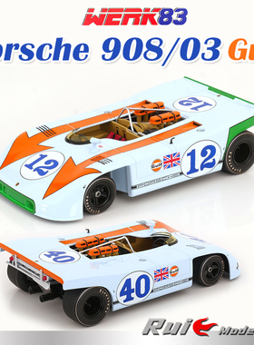 预1:18 WERK83保时捷908/03 #12胜利Targa Florio 1970汽车模型