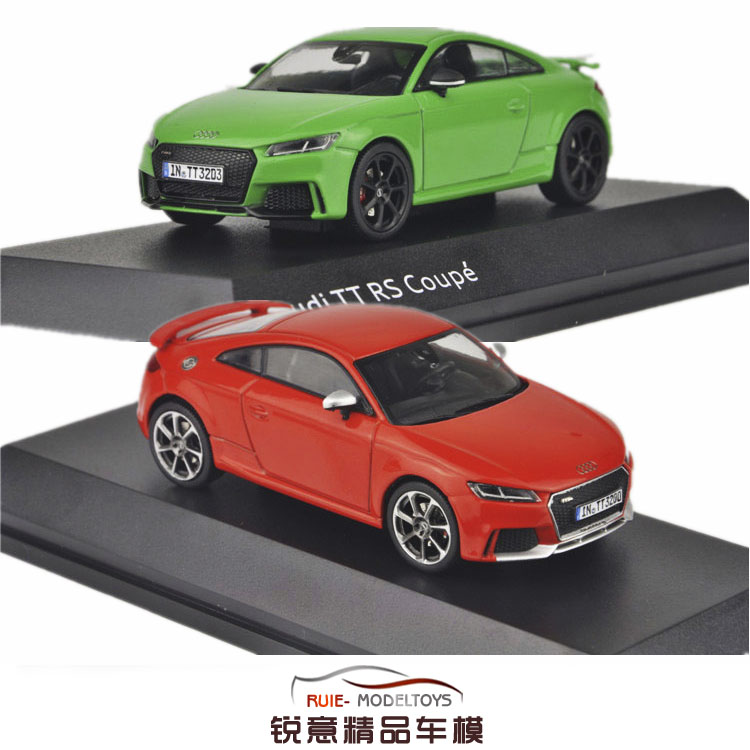 1:43 德国奥迪原厂Audi 新款TT RS Coupe iScale代工 汽车模型