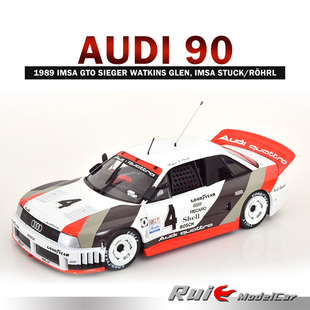 Werk83奥迪Audi 1989 IMSA 4合金汽车模型摆件 预1 GTO胜利
