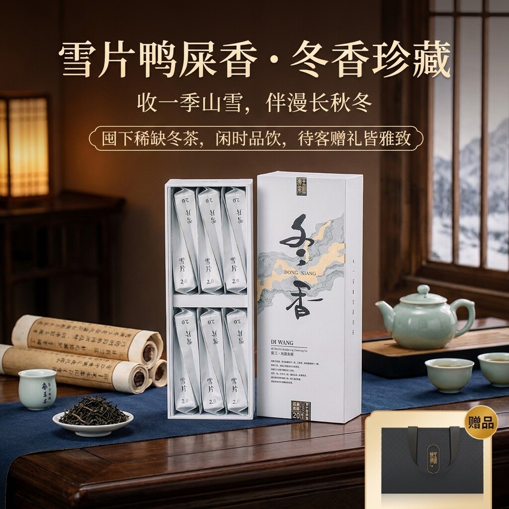 潮州凤凰单丛茶雪片鸭屎香