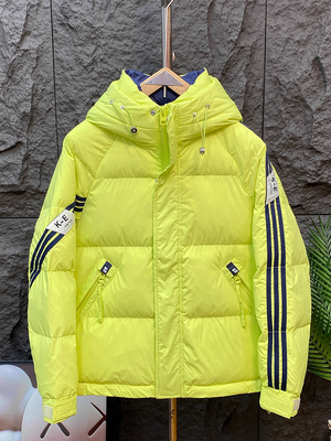 高端连帽加厚羽绒服男士冬季2025新款休闲开衫保暖面包服外套男款