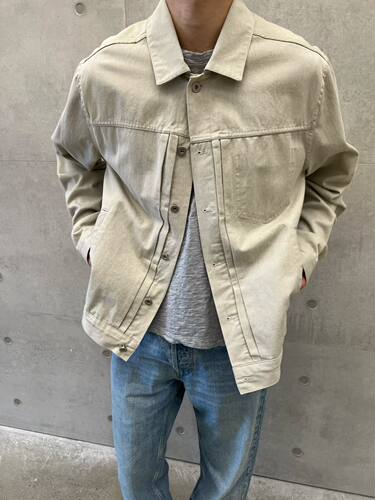 HEATHEN茧型翻领男休闲夹克