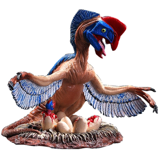 侏罗纪恐龙世界窃蛋龙模型似鸟龙套装儿童塑胶玩具仿真动物小男孩