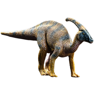 白垩纪恐龙世界副栉龙模型仿真动物似栉龙似棘龙儿童玩具塑胶男孩