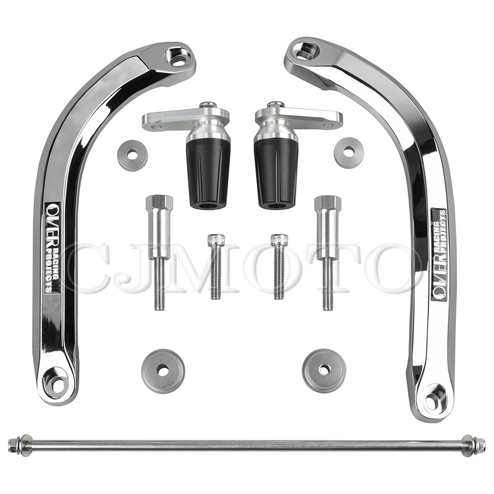 Suitable for Kawasaki Z900Rs 17-26 Years, Modified over Racing Style Crash Bar Body Protection Bumper