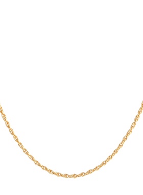 老厂直销链真金电镀裸链抽拉素银百搭串珠diy项链女保色配饰