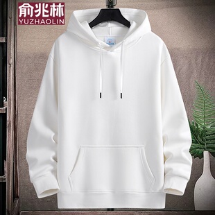 2026新款卫衣连帽重磅青年潮流学生青年百搭加绒帽衫宽松休闲外套