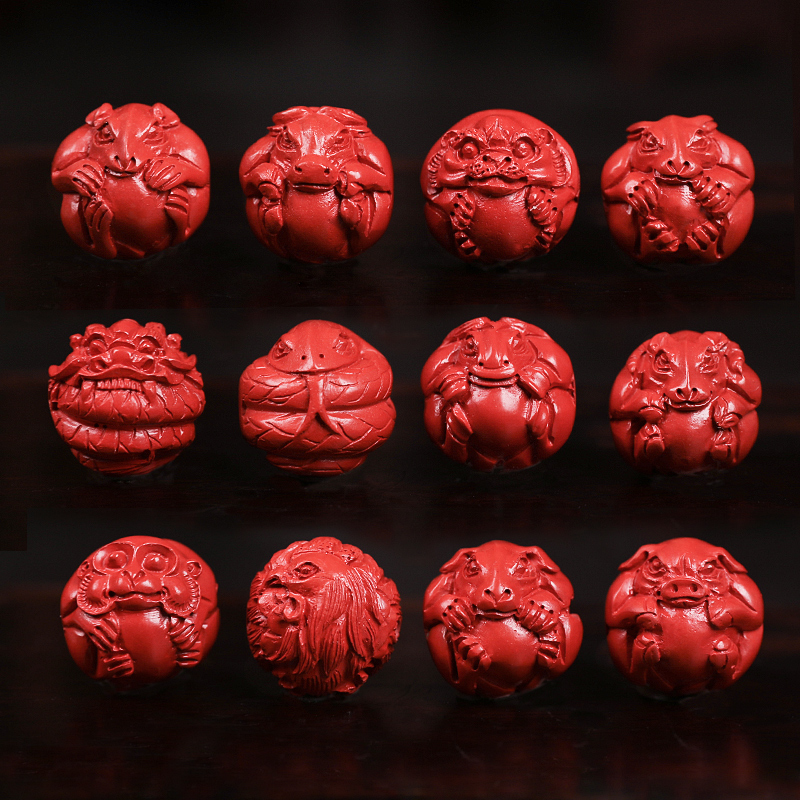 朱砂高含量男女款生肖鼠饰品