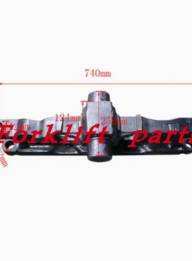 丰田叉车电动叉车配件8FBN15-25后桥壳体转向桥体43111-N1110-71