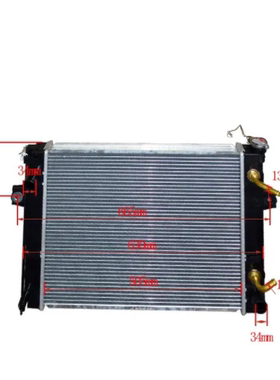 丰田叉车配件2Z/4Y发动机7FG/8FG10-30水箱散热器16420-26610-71
