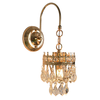 水晶卧室客厅背景墙欧式