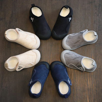 一脚蹬儿童学步鞋轻便家居鞋