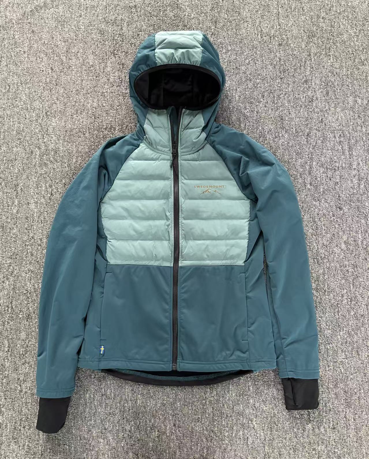 纯原尾货秋冬季新款成人休闲百搭棉服情侣洋气时尚连帽滑雪服上衣