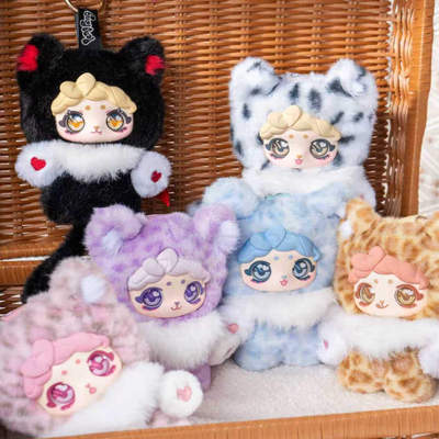 怦怦PENGPENG 绒绒萌煞团挂件因石INGS毛绒潮玩盲盒礼物
