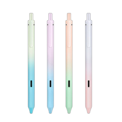 点石制笔极光静音按动中性笔