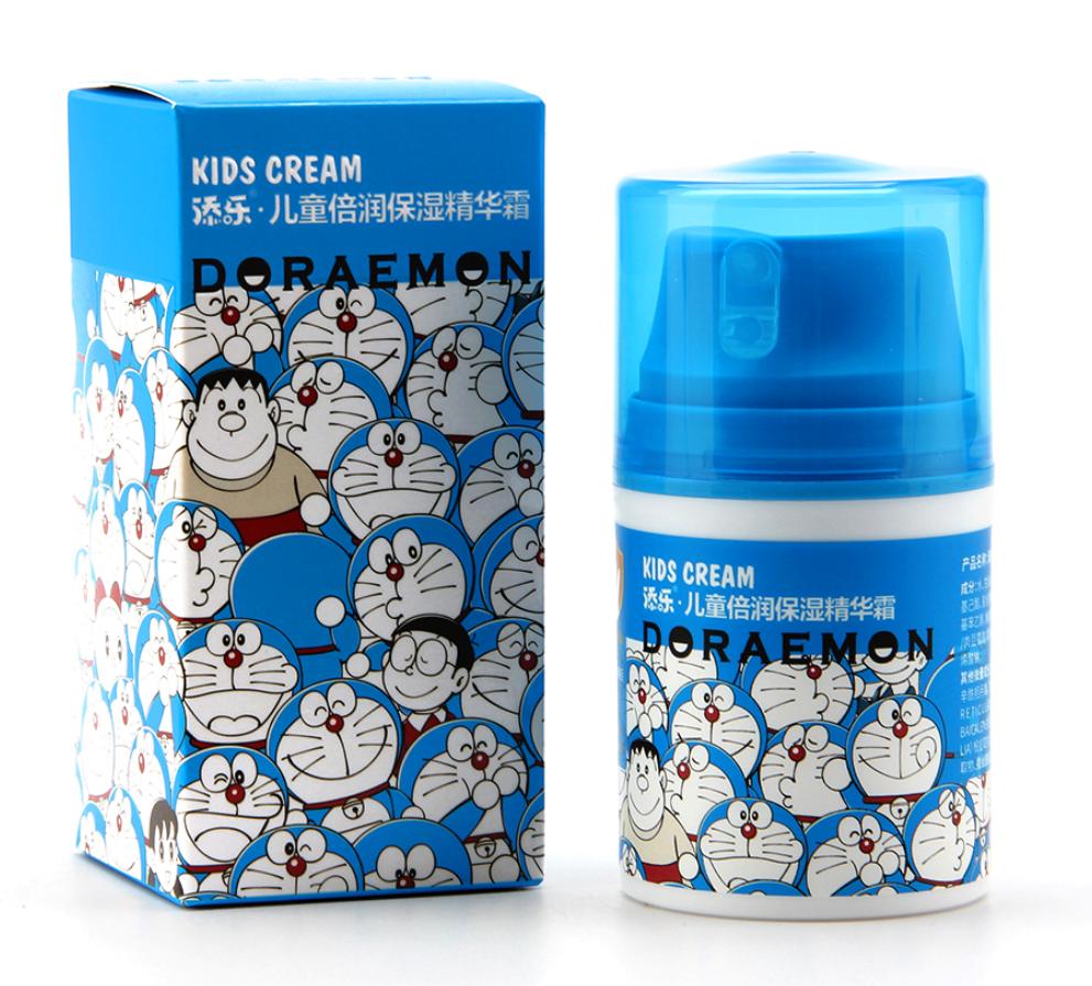 哆啦A梦添乐倍润保湿精华霜温和滋润保湿霜正品儿童宝宝面霜