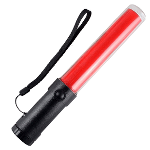 26厘米应援棒红色LED交通指挥警示棒荧光棒疏散指示灯发光棒