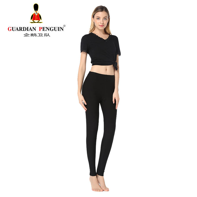 GP企鹅卫队 女 奥特拉斯保暖裤 膝盖加厚加绒保暖打底冬季棉毛裤