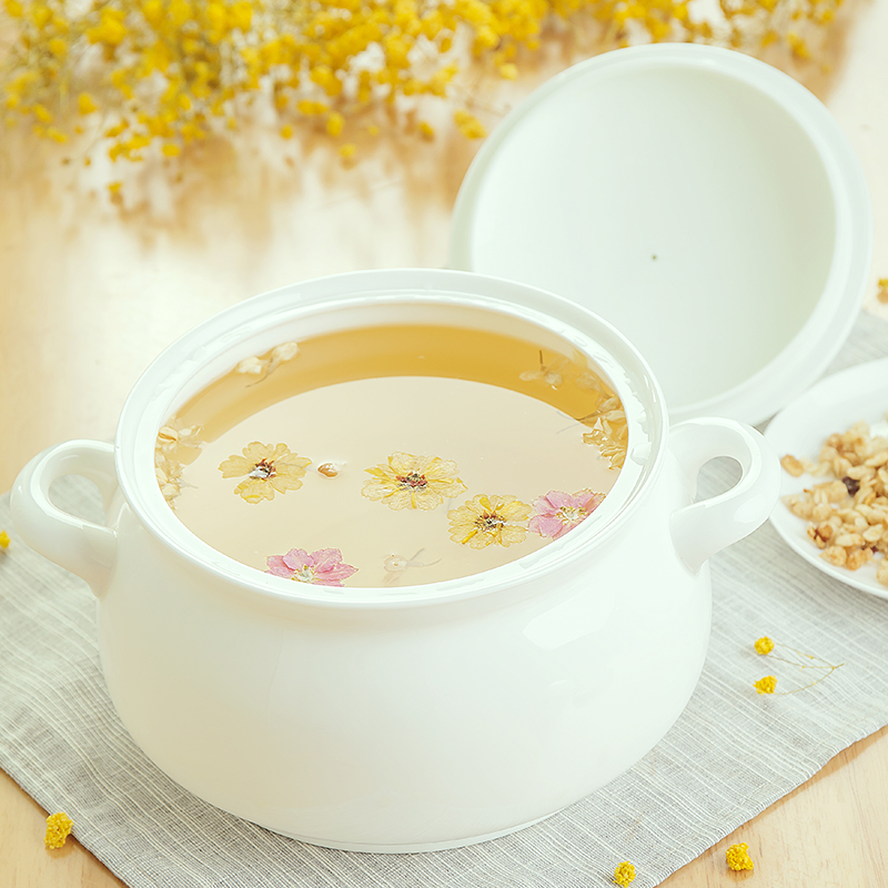 餐具骨瓷景德镇带盖大容量炖