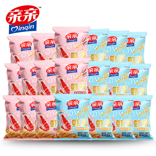 亲亲虾条办公室儿时记忆虾片