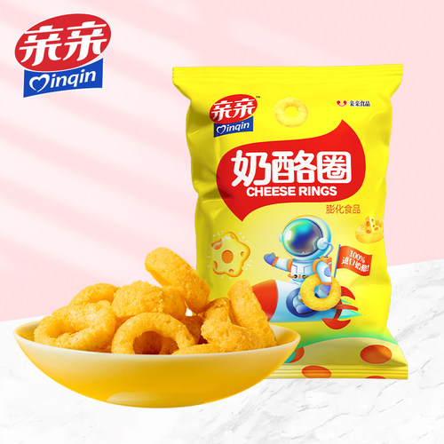 亲亲奶酪圈55g非油炸