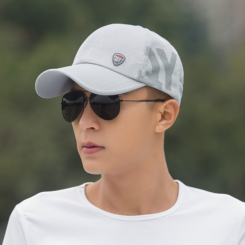 鸭舌帽网帽男透气夏季