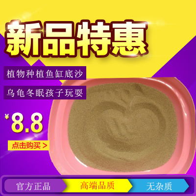 鱼缸水族造景乌龟冬眠天然河沙
