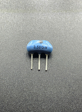 3.58M 村田陶瓷晶振 CSTLF3M58G55-B0 CST3.58MGW 直插3脚 滤波器