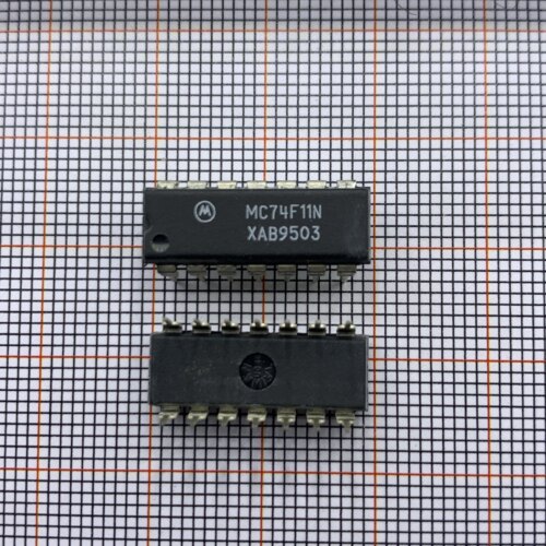 全新集成电路 MC74F11N 74F11N  74F11 DIP-14 进口原装