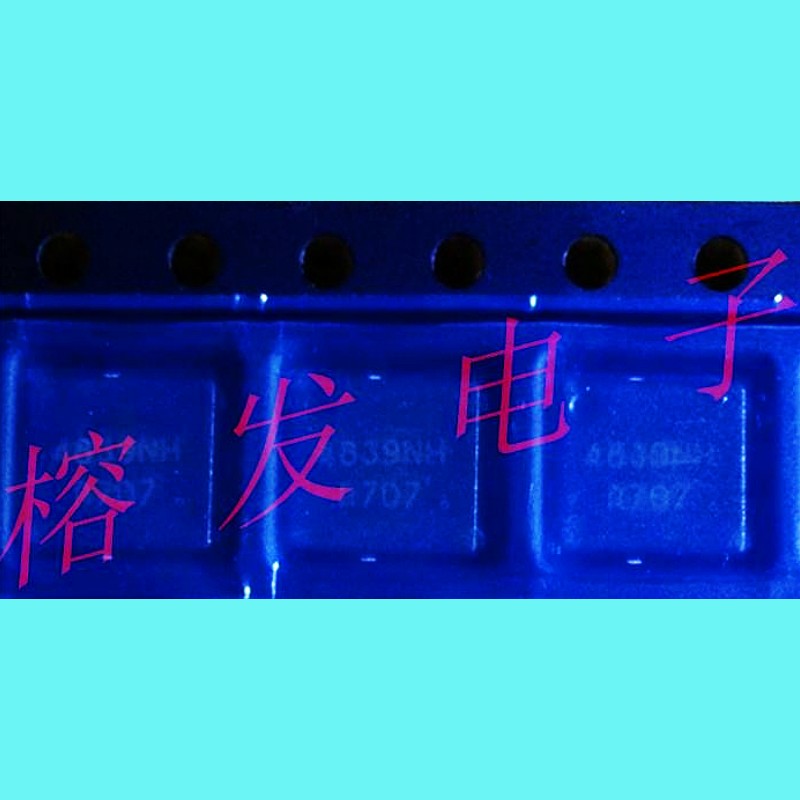 NTMFS4839NHT1G/MOSFET N-FET 30V 64A/SO-8FL丝印:4839NH