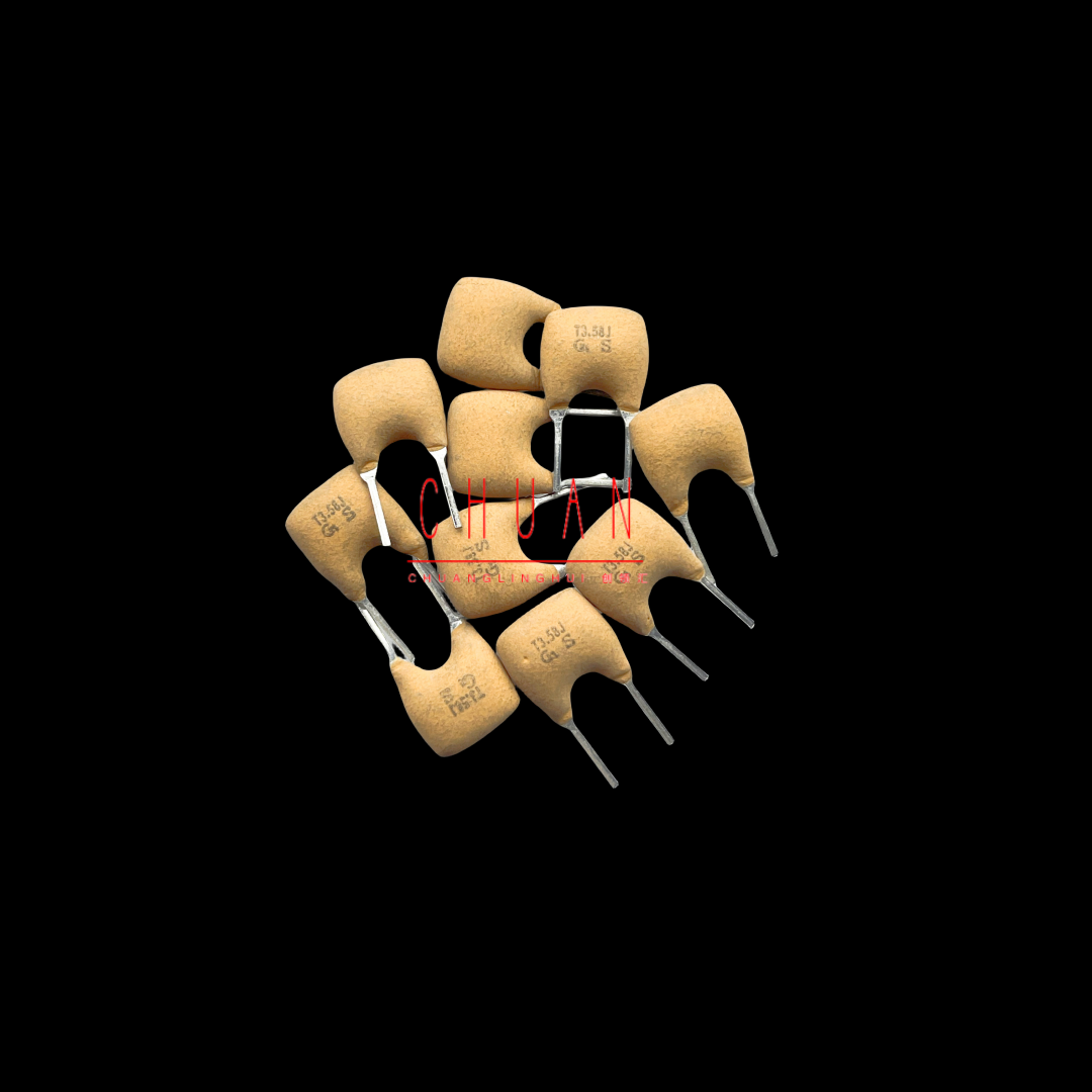 进口村田 陶瓷陷波器 tps3.58mj 3.58mhz t3.58j 3.58m 直插2脚