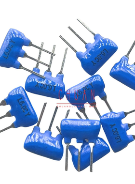 全新LT6.0MHZ 直插陶瓷滤波器 LTS6.0MCB L6.0MC L6.0C 蓝色 3脚