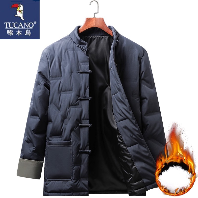 啄木鸟羽绒服男冬季白鸭绒轻薄