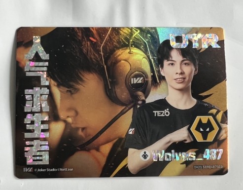 IVL珍宝集UTR合集 2021秋季赛第五人格典藏卡官方正品35包邮