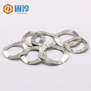 304不锈钢三波峰垫圈波浪垫圈波形弹簧垫片弹性垫圈 M19
