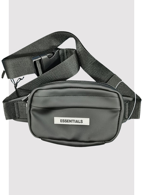FOG FEAR OF GOD Essentials腰包胸包单肩包皮标背带挎包字母复线