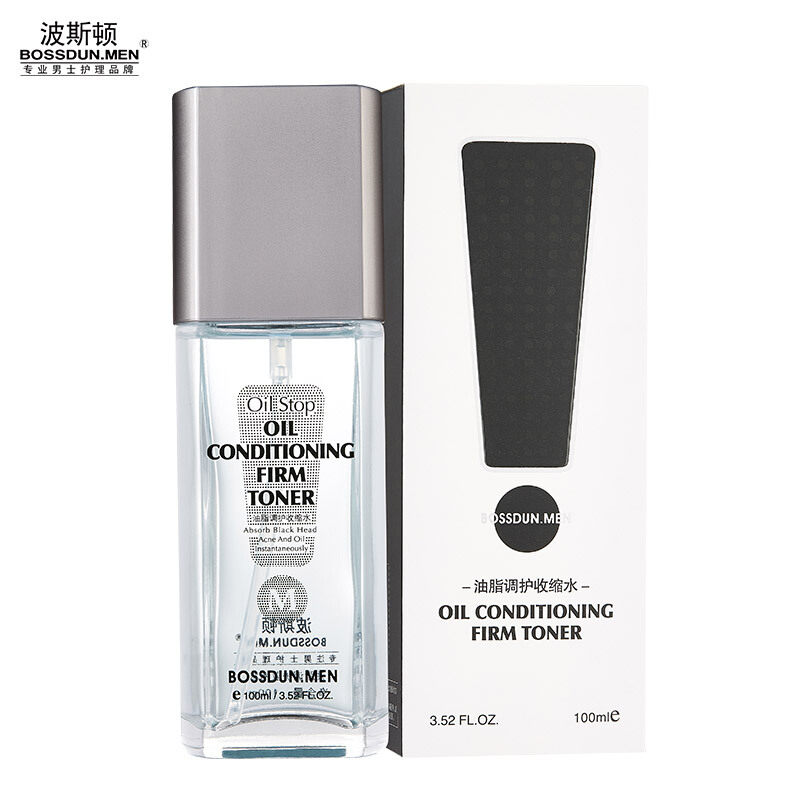 波斯顿男士油脂调护收缩水100ml 控油补水保湿收缩毛孔紧肤清爽