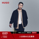 长袖 型衬衫 衬衫 男士 宽松版 HUGO雨果 秋冬款 夹克